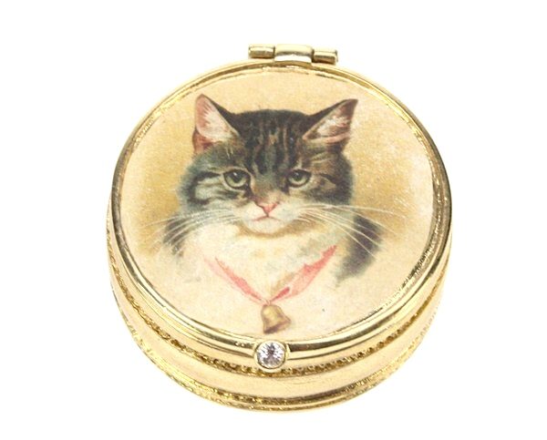 4S003 Pillendoosje Poes