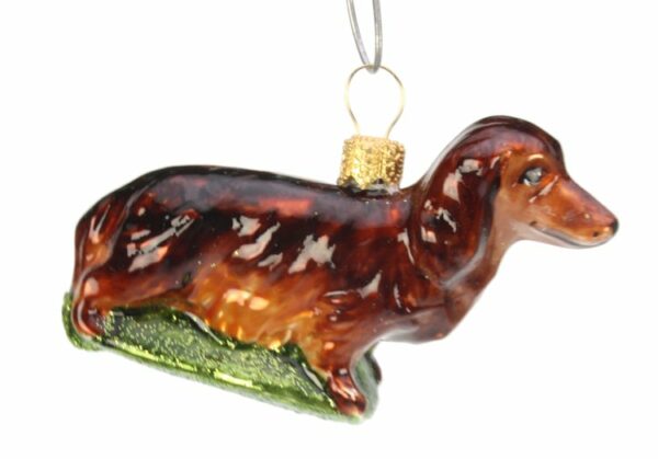 29B813 Kerstbal teckel