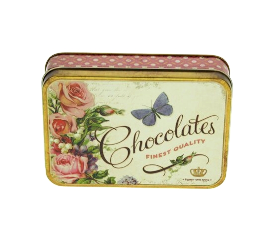 Blikje Chocolates & Roses