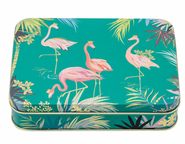 Blikje Flamingo groen Sara Miller London