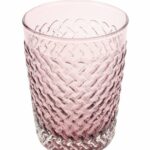 20E011 Glas vlechtwerk Amethist