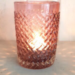 glas vlechtwerk amethist