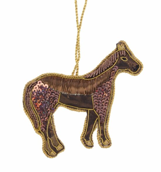 Paard ornament hangend
