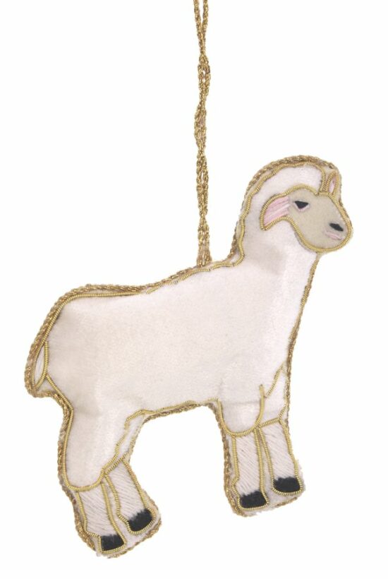 Lammetje ornament hangend lammetje ornament hangend
