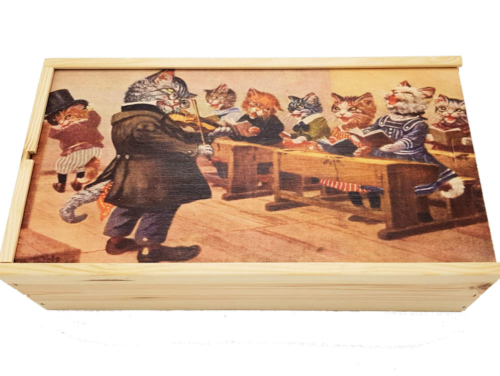 Geschenkkistje katten