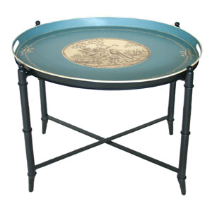 Dienblad met onderstel Bird Medallion Dienblad met onderstel Bird Medallion