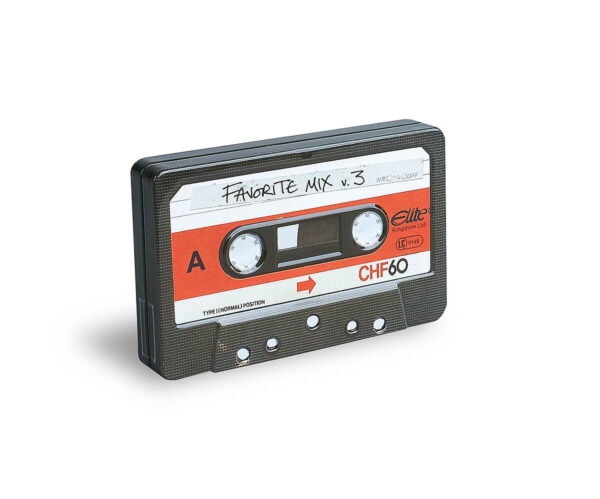 Opbergblikje Retro - Cassettebandje - Favorite