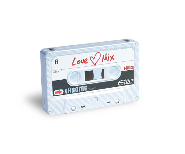 Opbergblikje - cassettebandje - Love Mix