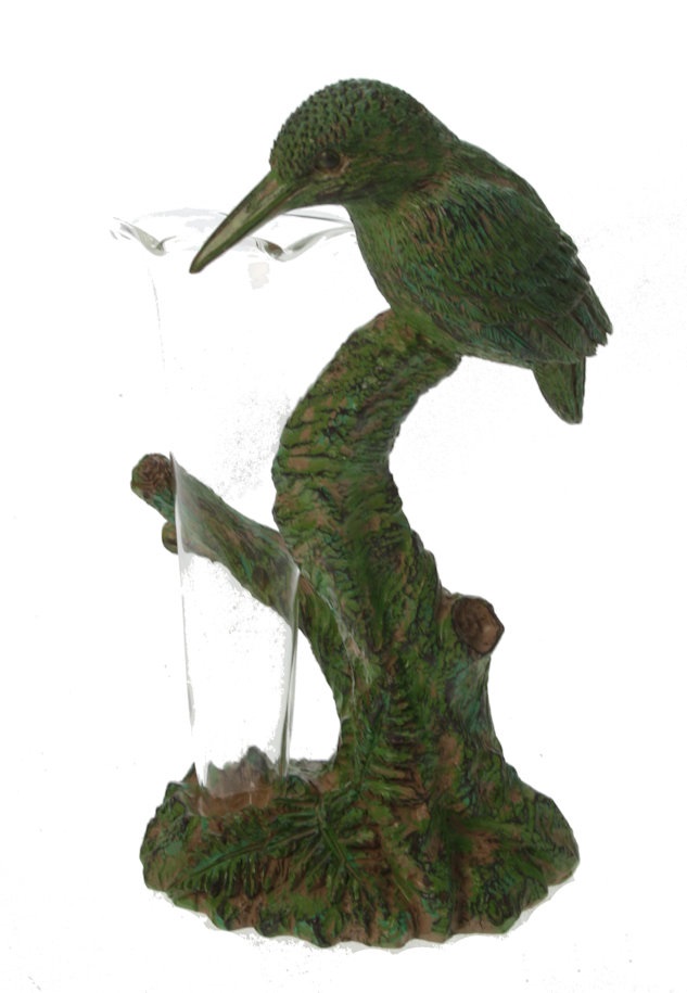 IJsvogel met vaasje