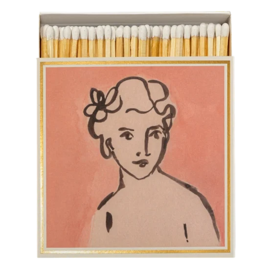 Lucifers in doosje meisje