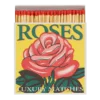 Lucifers in doosje rode rozen