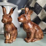 Peper en zout haas in keuken