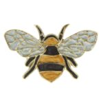 37T1028 meubelknop Hommel geemaillieerd