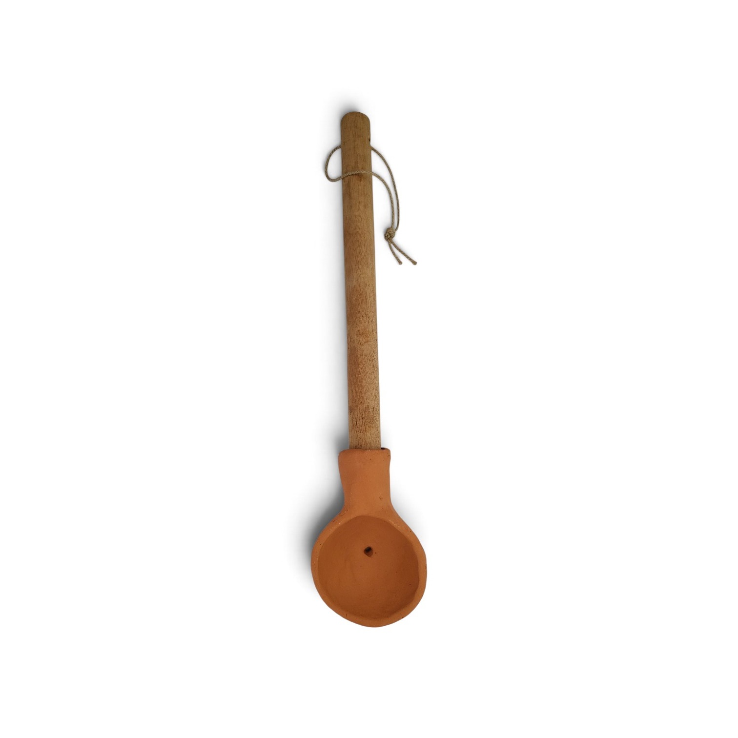 Lepel terracotta – keramiek – Kittie Markus