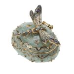 4S300 doosje ovaal libelle blauw