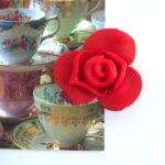 Magneet Roos groot rood